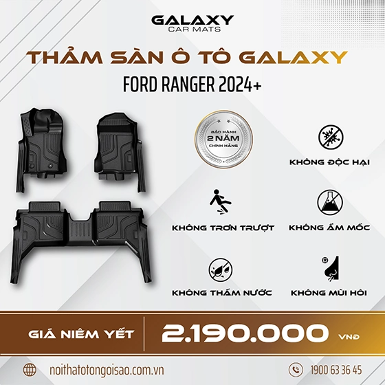Thảm sàn hút – Thảm lót sàn ô tô FORD