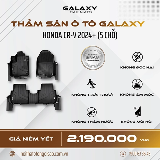 Thảm sàn hút – Thảm lót sàn ô tô Honda
