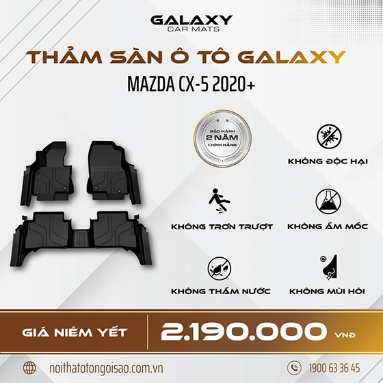 Thảm sàn hút – Thảm lót sàn ô tô MAZDA