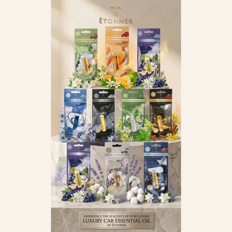 Nước hoa ô tô ETONNER – Tinh dầu treo xe Mint Forest
