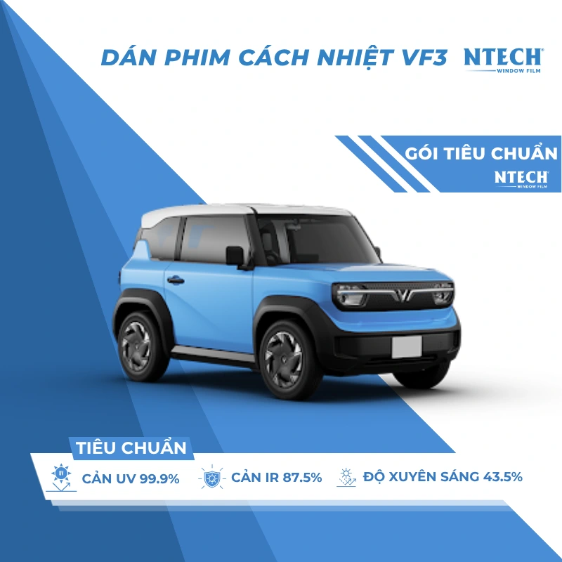 Phim cách nhiệt cho xe VF3