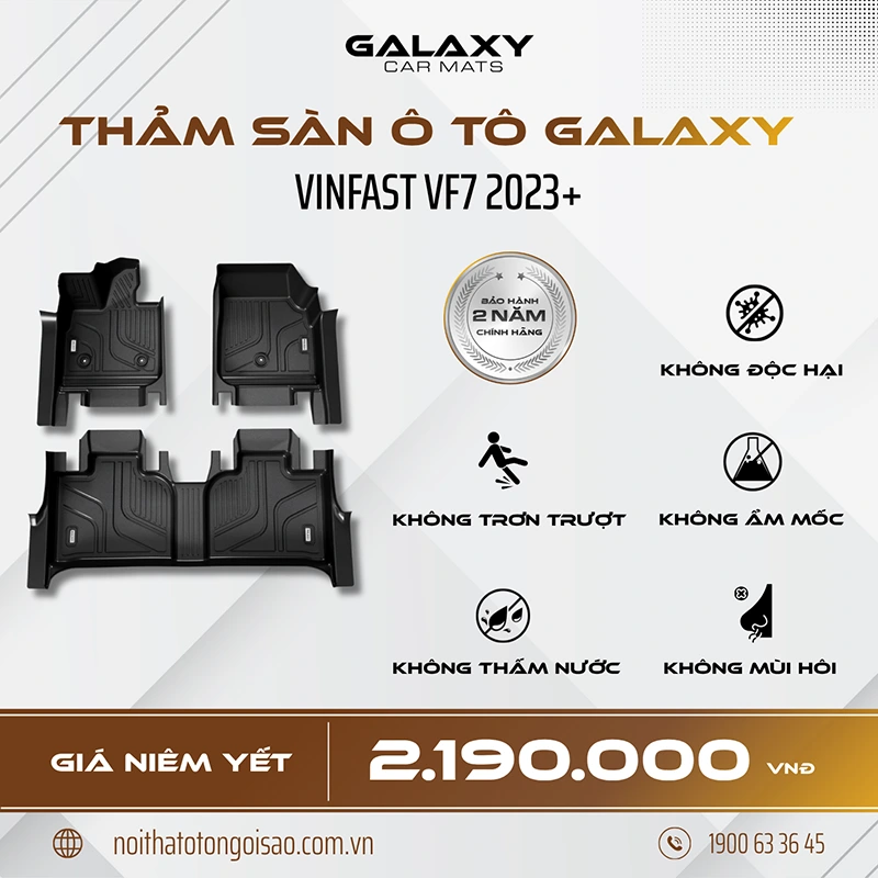 Hướng dẫn lắp đặt thảm sàn hút xe Vinfast