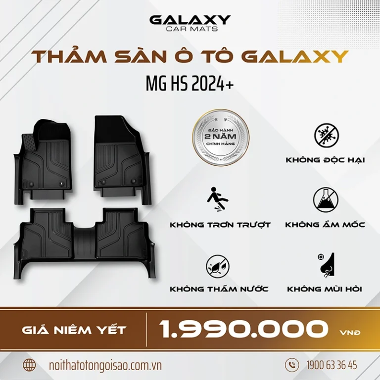 Thảm sàn hút – Thảm lót sàn ô tô MG