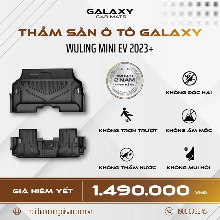 Thảm sàn hút – Thảm lót sàn ô tô WULING